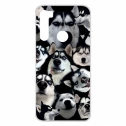 Чохол для Xiaomi Redmi Note 8 Husky Emotions - PrintSalon