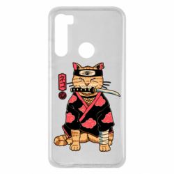 Чехол для Xiaomi Redmi Note 8 Japanese Akatsuki cat - PrintSalon