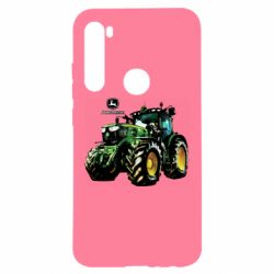 Чохол для Xiaomi Redmi Note 8 John Deere Tractor and logo - PrintSalon