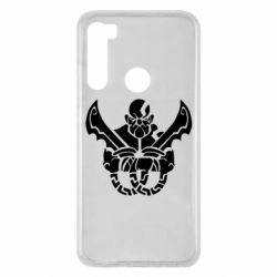 Чехол для Xiaomi Redmi Note 8 Kratos silhouette - PrintSalon