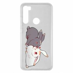 Чехол для Xiaomi Redmi Note 8 Кролики Вэй и Лань - PrintSalon