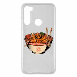 Чехол для Xiaomi Redmi Note 8 Kurama in ramen - PrintSalon