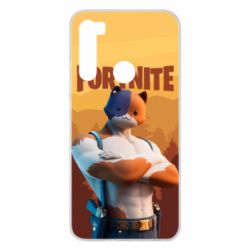 Чехол для Xiaomi Redmi Note 8 Meowscles and logo - PrintSalon