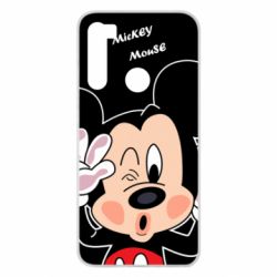 Чехол для Xiaomi Redmi Note 8 Mickey Kiss - PrintSalon
