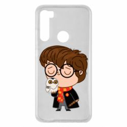 Чехол для Xiaomi Redmi Note 8 Милый Гарри с совой - PrintSalon