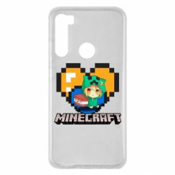 Чохол для Xiaomi Redmi Note 8 Minecraft Girl - PrintSalon