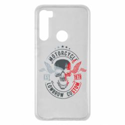 Чехол для Xiaomi Redmi Note 8 Moto skull - PrintSalon