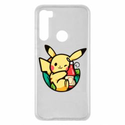 Чехол для Xiaomi Redmi Note 8 Pikachu with ketchup - PrintSalon