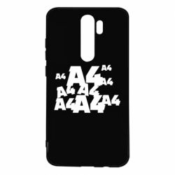Чехол для Xiaomi Redmi Note 8 Pro A4 Pattern - PrintSalon