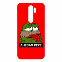 Чехол для Xiaomi Redmi Note 8 Pro Аhegao PePe - PrintSalon