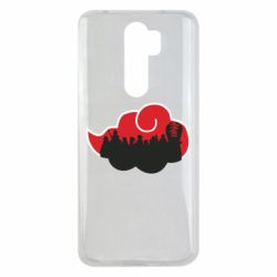 Чехол для Xiaomi Redmi Note 8 Pro Akatsuki Members Red Cloud - PrintSalon