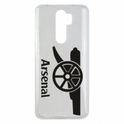 Чехол для Xiaomi Redmi Note 8 Pro Arsenal simple logo - PrintSalon