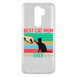 Чехол для Xiaomi Redmi Note 8 Pro Best cat mom ever - PrintSalon