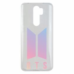 Чехол для Xiaomi Redmi Note 8 Pro BTS gradient logo - PrintSalon