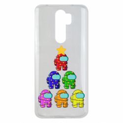 Чохол для Xiaomi Redmi Note 8 Pro Christmas Tree Among Us - PrintSalon