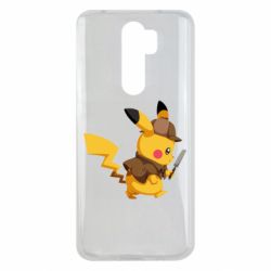 Чехол для Xiaomi Redmi Note 8 Pro Cute Detective Pikachu - PrintSalon