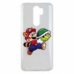 Чехол для Xiaomi Redmi Note 8 Pro Cute Mario with turtle - PrintSalon