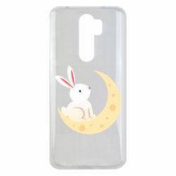 Чехол для Xiaomi Redmi Note 8 Pro Cute rabbit on the moon - PrintSalon