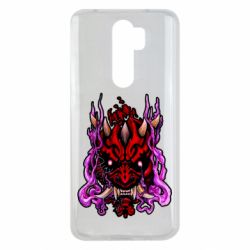Чехол для Xiaomi Redmi Note 8 Pro Darth Maul Japanese mask - PrintSalon
