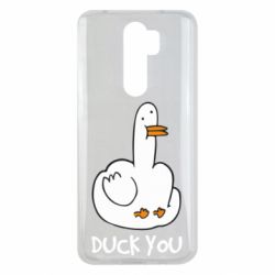 Чехол для Xiaomi Redmi Note 8 Pro Duck you - PrintSalon