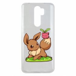 Чохол для Xiaomi Redmi Note 8 Pro Eevee with Hoppip - PrintSalon