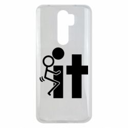 Чехол для Xiaomi Redmi Note 8 Pro F*ck with IT - PrintSalon