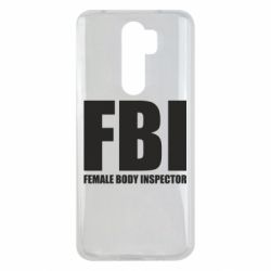 Чехол для Xiaomi Redmi Note 8 Pro FBI - Female Body Inspector - PrintSalon