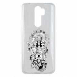 Чехол для Xiaomi Redmi Note 8 Pro Герои Хаяо Миядзаки - PrintSalon