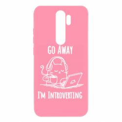 Чехол для Xiaomi Redmi Note 8 Pro Go away i'm introverting - PrintSalon