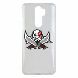Чехол для Xiaomi Redmi Note 8 Pro God of war Kratos vector - PrintSalon