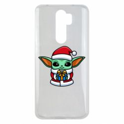 Чехол для Xiaomi Redmi Note 8 Pro Grogu Santa Claus - PrintSalon