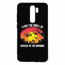 Чехол для Xiaomi Redmi Note 8 Pro I love the smell napalm, in the morning - PrintSalon