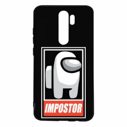Чехол для Xiaomi Redmi Note 8 Pro Impostor AmongUs - PrintSalon