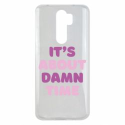 Чехол для Xiaomi Redmi Note 8 Pro It's About Damn Time - PrintSalon