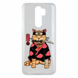 Чехол для Xiaomi Redmi Note 8 Pro Japanese Akatsuki cat - PrintSalon