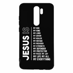 Чехол для Xiaomi Redmi Note 8 Pro Jesus is - PrintSalon
