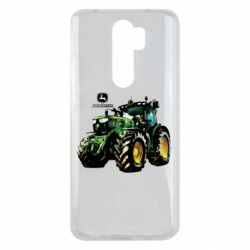 Чохол для Xiaomi Redmi Note 8 Pro John Deere Tractor and logo - PrintSalon