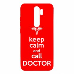 Чехол для Xiaomi Redmi Note 8 Pro Keep Calm And Call Doctor - PrintSalon