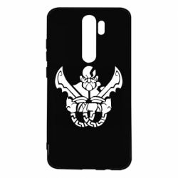 Чехол для Xiaomi Redmi Note 8 Pro Kratos silhouette - PrintSalon