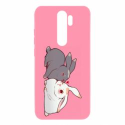 Чехол для Xiaomi Redmi Note 8 Pro Кролики Вэй и Лань - PrintSalon