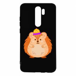 Чехол для Xiaomi Redmi Note 8 Pro Little hedgehog in a hat - PrintSalon