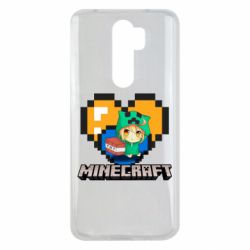 Чохол для Xiaomi Redmi Note 8 Pro Minecraft Girl - PrintSalon