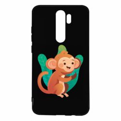 Чехол для Xiaomi Redmi Note 8 Pro Monkey. Fuck You - PrintSalon