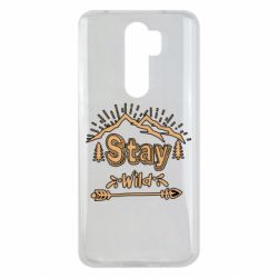 Чехол для Xiaomi Redmi Note 8 Pro Mountains - Stay Wild - PrintSalon