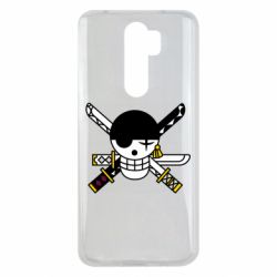 Чехол для Xiaomi Redmi Note 8 Pro One Piece Zoro logo - PrintSalon