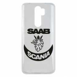 Чехол для Xiaomi Redmi Note 8 Pro Scania SAAB logo - PrintSalon