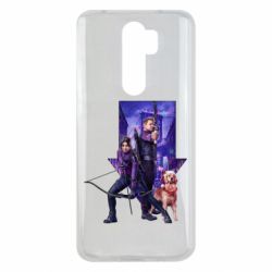 Чехол для Xiaomi Redmi Note 8 Pro Соколиный глаз и Кейт Бишоп - PrintSalon