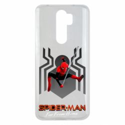 Чехол для Xiaomi Redmi Note 8 Pro Spiderman No Way Home web - PrintSalon