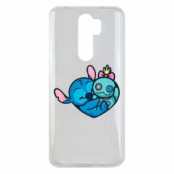 Чехол для Xiaomi Redmi Note 8 Pro Стич с куклой - PrintSalon