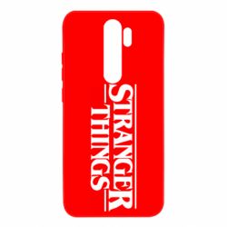Чехол для Xiaomi Redmi Note 8 Pro Stragner Things Logo - PrintSalon
